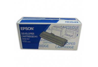 Epson EPL6200L/6200 Mono Laser Toner Standard Black Developer Cartridge (3000 Pages)